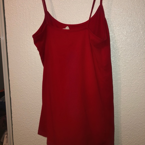 Basic Red Tank Top - Picture 2 of 2